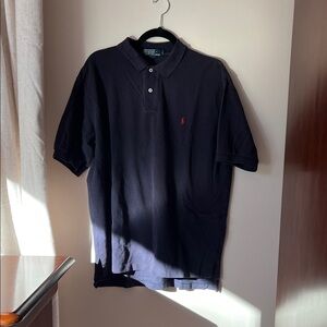 Polo Ralph Lauren navy polo shirt. Great condition. Classic style! Size large.